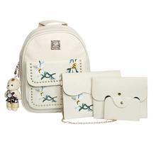 White 4 In 1 Backpack For Women