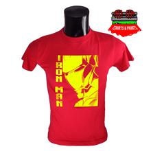 Iron Man Printed Red T-Shirt