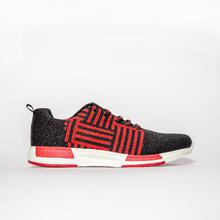 CALIBER Lace Up Sports Shoes For Men [Red 470]