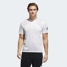 Adidas White FreeLift Sport Heather Strong Graphic T-Shirt For Men - DU1471