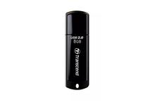 Transcend Jf350 Piano Finish 8 GB Capacity Pen Drive 2.0 - (Black)