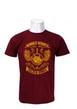 Wosa - PUBG WIN WIN MAROON Printed T-shirt For Men