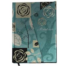 Blue Rose Printed Notebook