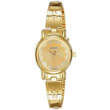 Sonata Analog Gold Dial Women's Watch - 8976YM03