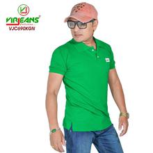 Virjeans Kelly Green Polo Neck Tshirt (VJC 690)