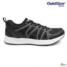 Goldstar Black/White G10 Running Shoes For Men - G201