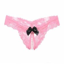 Women Sexy Lingerie hot erotic sexy panties open crotch porn transparent lace underwear crotchless underpants sex wear g-string