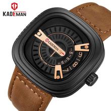 Kademan Stylish Genuine Leather Watch For Men-365B