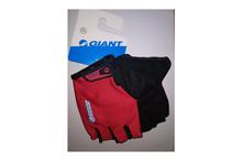 Giant Cycling Half Finger Gloves Red/Black