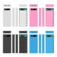 LCD Display DIY 8x18650 Battery Case Power Bank Shell