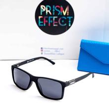 Black Frame Full Rim with Light Blue Lens sunglasses for women