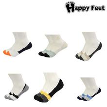 Happy Feet's Pack of 6 Loafer Socks for Unisex-1019