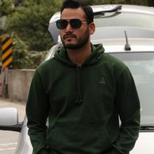 Sparsha Logo Threaded Green Hoodie (Unisex)