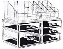 Transparent Cosmetic Storage Box