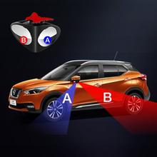 Car Blind Spot Mirror/ /Car Rear View Mirror/ Binocular Auxiliary Mirror Rotatable Adjustable Blind Spot Mirror Wide Angle Mirror