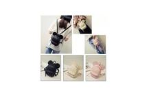 Cute Ear Mickey Mouse Leather Backpack For Women