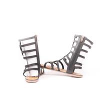 Black Gladiator Sandals For Women