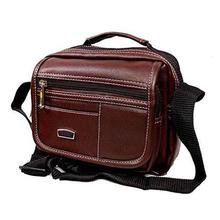 7.5" Stylish Faux Leather Small Messenger Office Cash Sling Bag