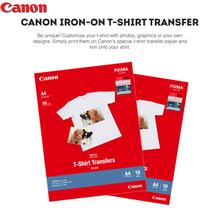 Canon TR-301 A4 Iron-On T-Shirt Transfer Paper - 10 Sheets