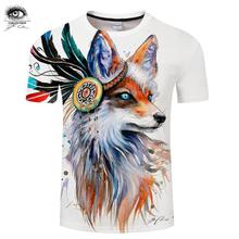 Fox by Pixie cold Arts 3D Print t shirt Men Women tshirt Summer Casual