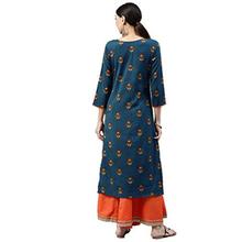 Vaamsi Women's Crepe a-line Kurta