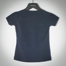 Gini & Jony Navy Blue Printed Round Neck T-Shirt For Girls