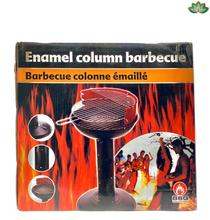 Enamal Column Barbecue Grill