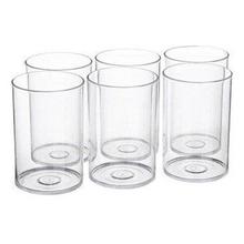 Ploy Carbonate & Unbreakable Materiel Glass (6 Pcs Set)