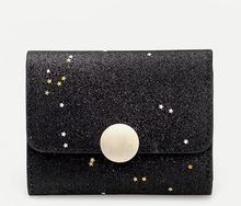 Star Detail Flap Purse