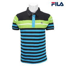 Striped Polo T-Shirt- Multicoloured (12004652)