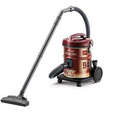 Hitachi Pail Type Bag Vacuum Cleaner - (Red) CV940(WR)