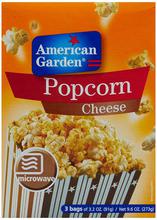 American Garden Microwave Popcorn, Cheese (273g)