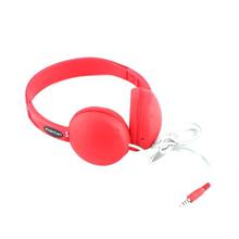 Eventen HK Light Weight Headphone-Red/White