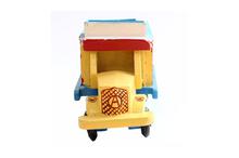 Yellow/Blue Wooden Truck For Kids