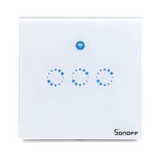 Sonoff T1 Smart WiFi RF APP Touch Control Wall Light Switch 3 Gang