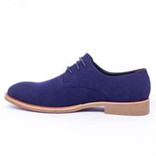 Kapadaa: Caliber Shoes Blue Lace Up Formal Shoes For Men – (418 SR)