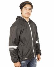 Lugaz Men's Black Wind Cheater Jacket