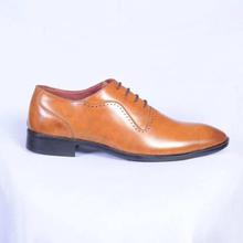 Fitrite Brown Lace-Up Formal Shoes for Men 5408