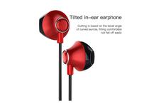 PTron InTunes Magnetic Bluetooth Headset With Mic For All Smartphones (Red/Black)