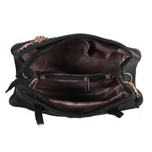 Women PU Leather Black Tote Casual Fashion Designer Ladies Shoulder/Hand Bag