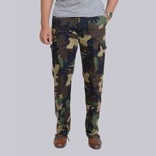 Brown/Black/Green Combat Pants For Men - A2