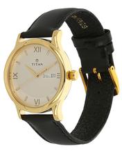 Titan White Dial Analog Watch For Men - 1802SL02