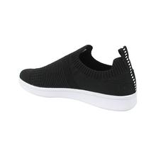 Caliber Shoes Black Casual Slip On Shoes For Men- (695)