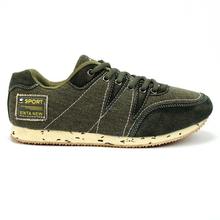 Green Lace Up Sport Shoes For Men - 32-58