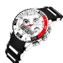 Top Brand Luxury Watches Men Rubber LED Digital Men's Quartz Watch Man