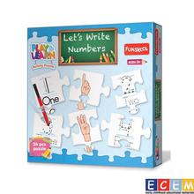 FUNSKOOL Play And Learn Let's Write Numbers Puzzle For Kids