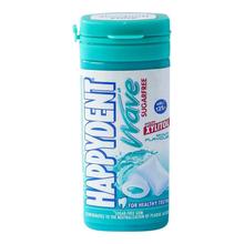 Happydent Wave Sf Xylitol Mint Chewing Gum Bottle 30.6G