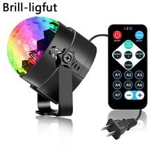 Sound Activated Rotating Disco Ball Party Lights Strobe