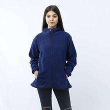 J.Fisher Solid Color Fleece Jacket For Women