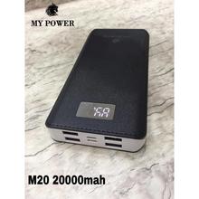 My Power 20000mah Power Bank with Digital Display and  4 USB Output